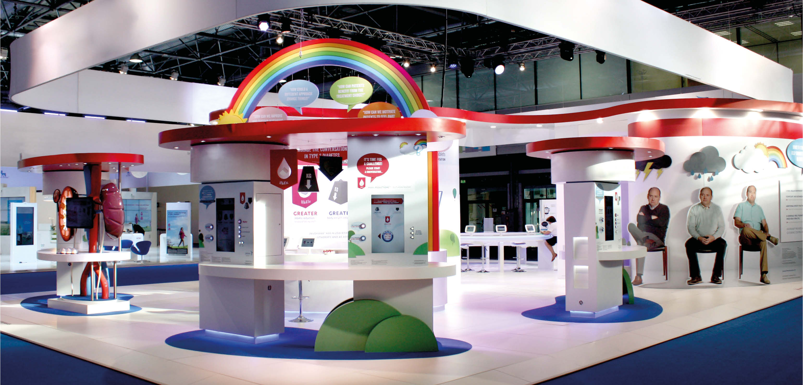 Diabetes exhibition booth Work OSP